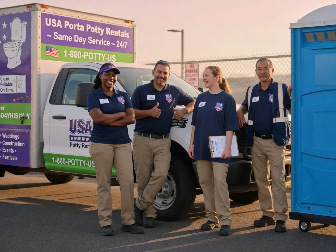 Porta Potty Rental company in Louisburg, NC